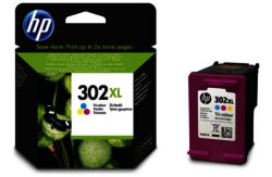 HP 302XL High Yield Tri-colour Ink Cartridge (F6U67AE).